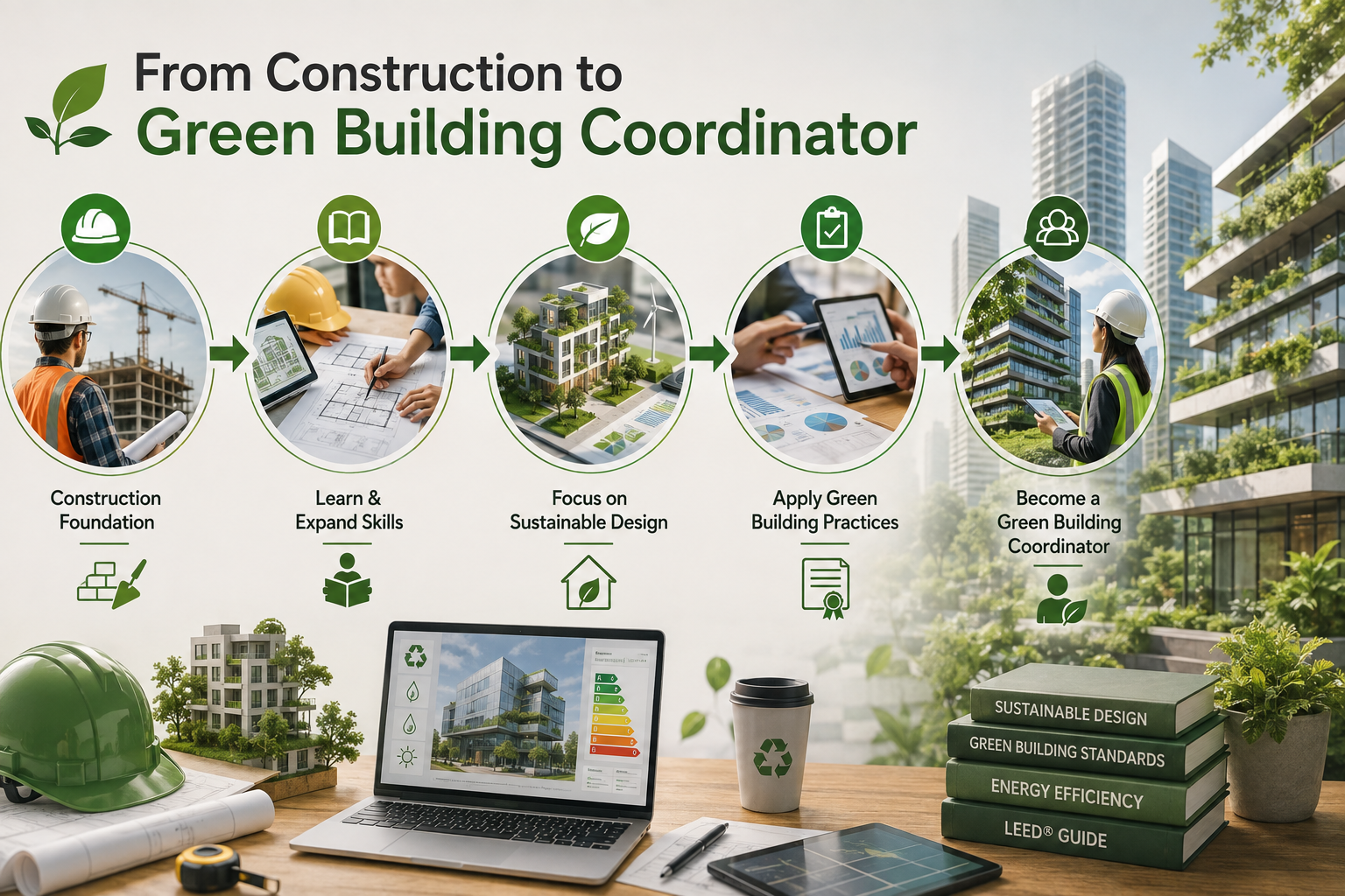 From Construction to Green Building Coordinator image