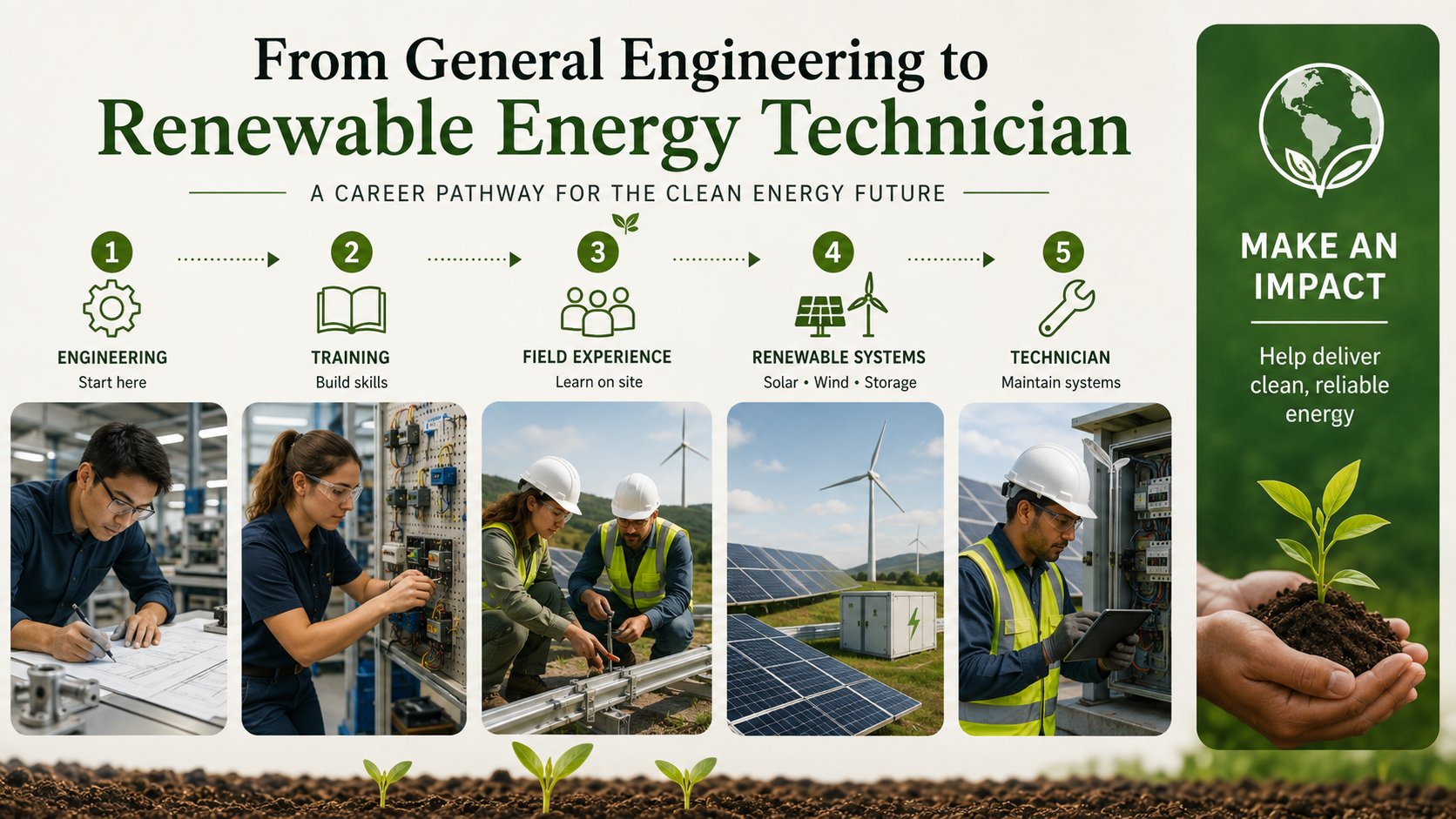 From General Engineering to Renewable Energy Technician image