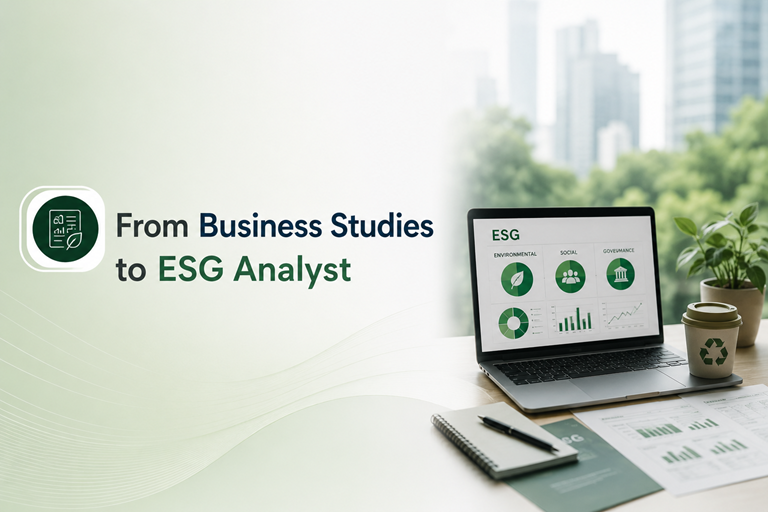 From Business Studies to ESG Analyst cover image