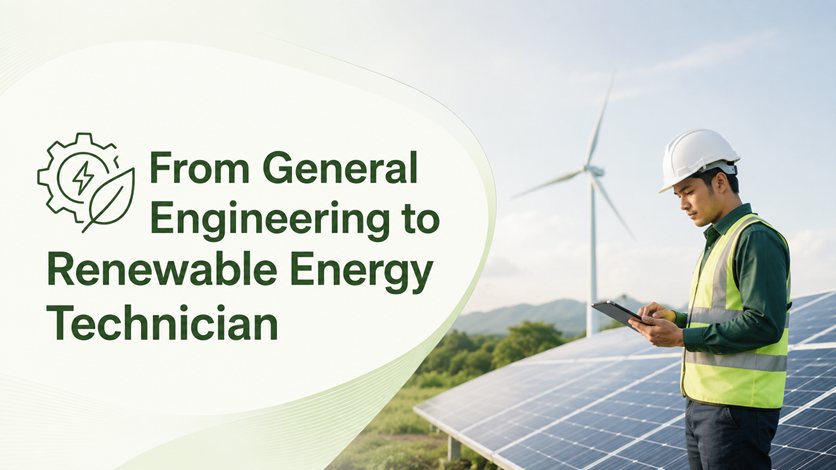 From General Engineering to Renewable Energy Technician cover image